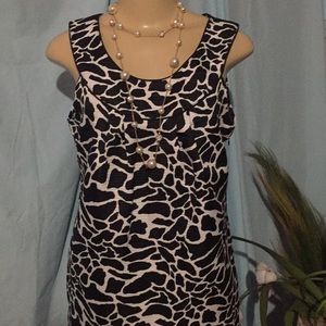 Bobbie Bee Exotic Animal Dress Sleeveless NWOT